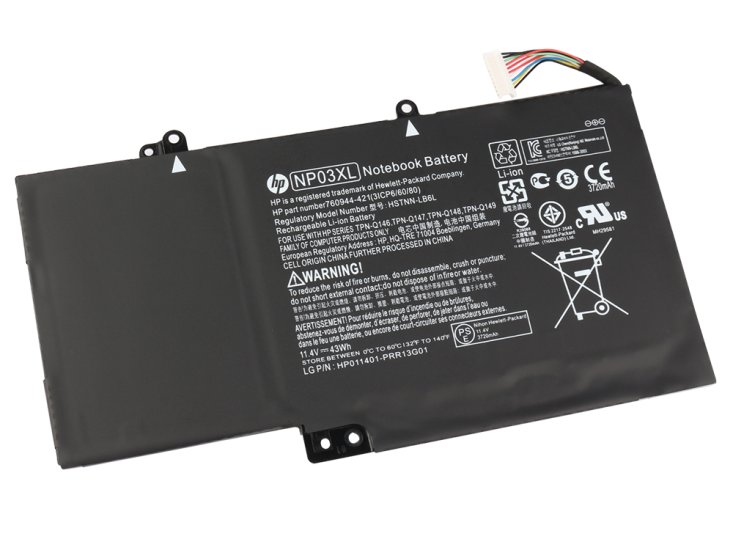 43Wh Akku HP Pavilion 13-a002no x360